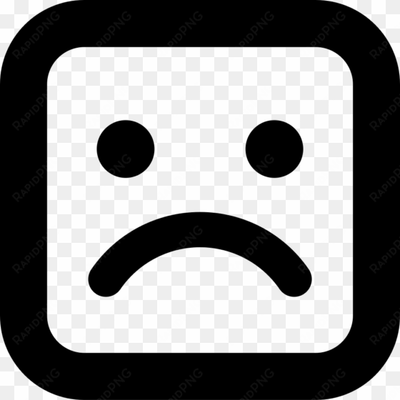 sad face - - ig black and white png