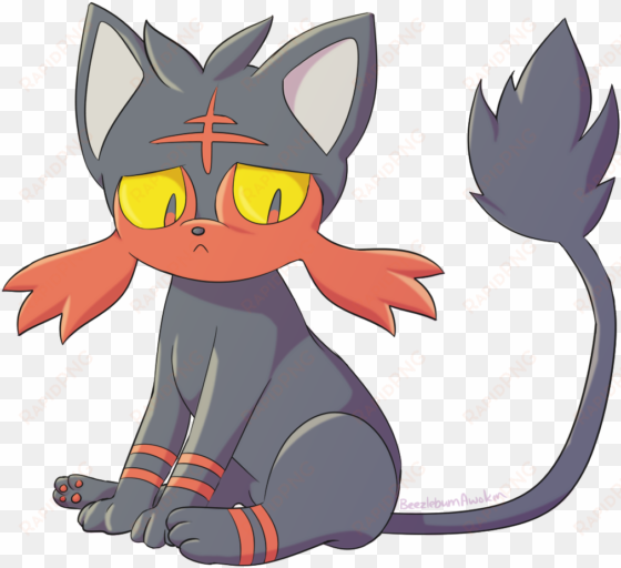 sad litten - pokemon litten sad