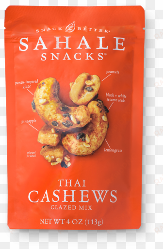 sahale thai cashews - 4 oz.