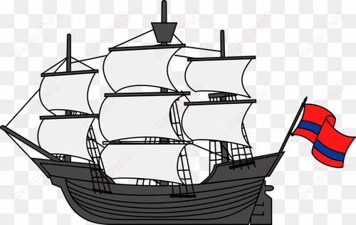 sailing boat clipart layar - ship clipart