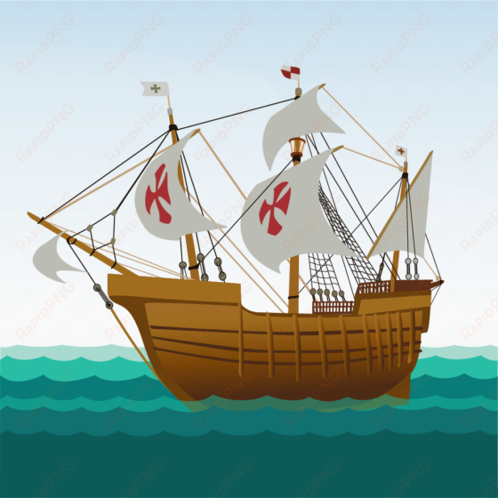 sailing ship photoshop brush - Пнг Корабль Деревянный