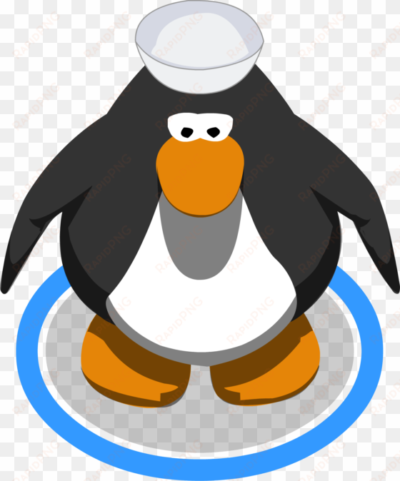 sailor hat ig - red penguin club penguin