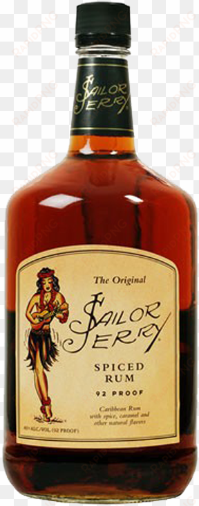 Sailor Jerry Spiced Rum - Sailor Jerry Spiced Rum 1.75 transparent png image