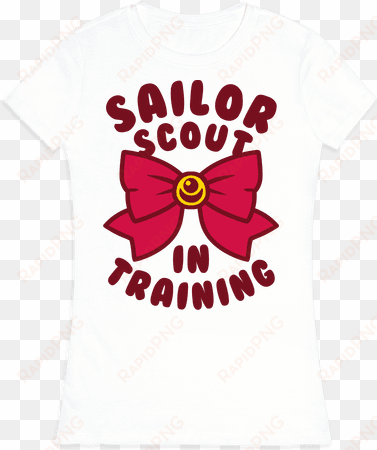 sailor scout in training womens t-shirt - sailor scout in training
