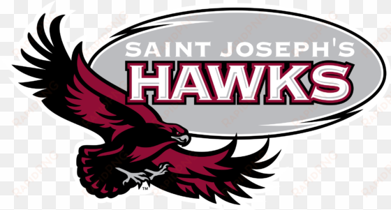 saint joseph's hawks logo png transparent - saint josephs hawks basketball logo