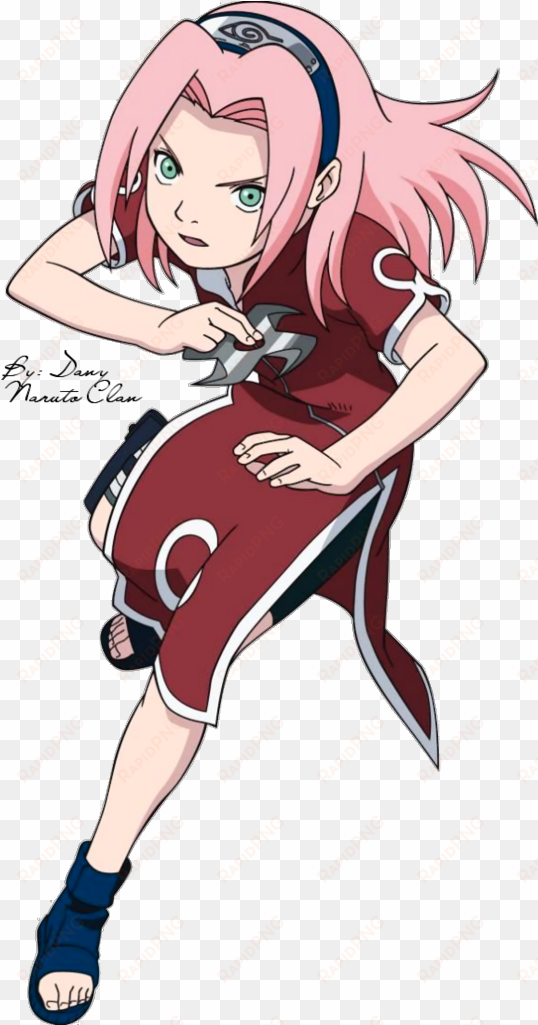 sakura-chan - sakura haruno long hair