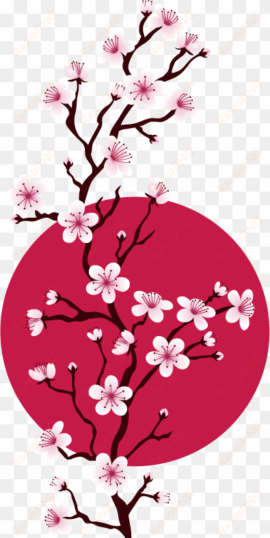 sakura flower png - japanese cherry blossom clipart