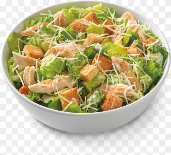 salad with chicken png - chicken caesar salad png