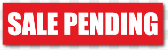 "sale pending" real estate stickers - safe agent