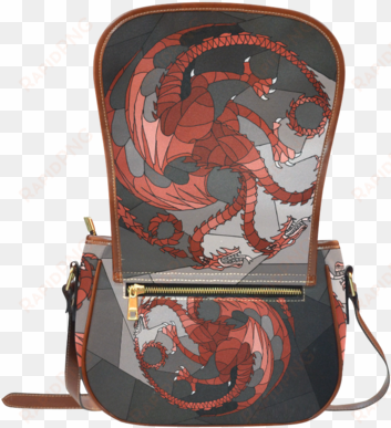 sale psylocke genuine waterproof fabric saddle bags - house targaryen