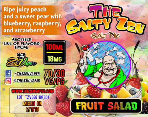 salty zen fruit salad - fruit salad