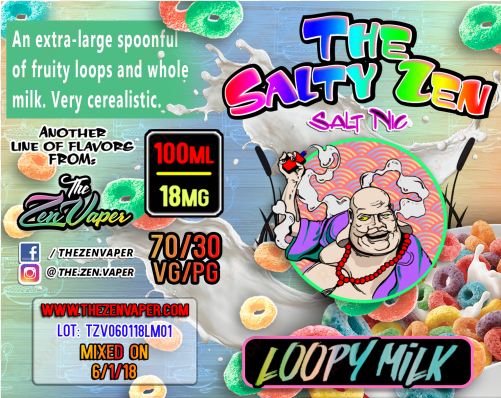 salty zen loopy milk - froot loops family size