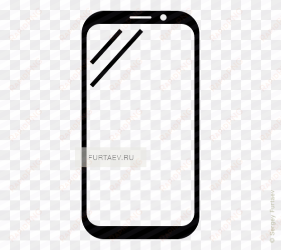 samsung galaxy vector icon graphic royalty free stock - smartphone white vector png