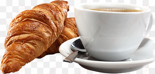 san diego coffee house - coffee and croissant png