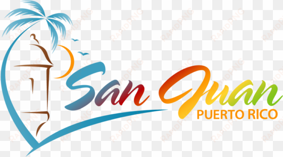 san juan, puerto rico travelling logo design - san juan puerto rico logo