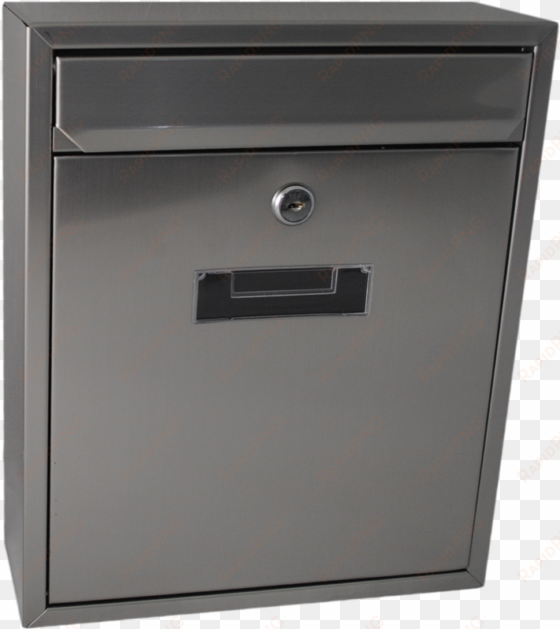sandleford letterbox wall mounted napoli stainless - letter boxes bunnings nz