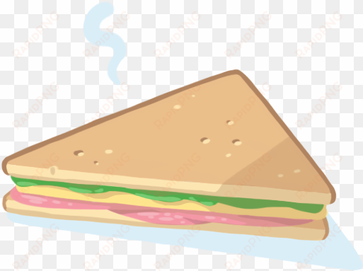 sandwich clipart triangle sandwich - fast food