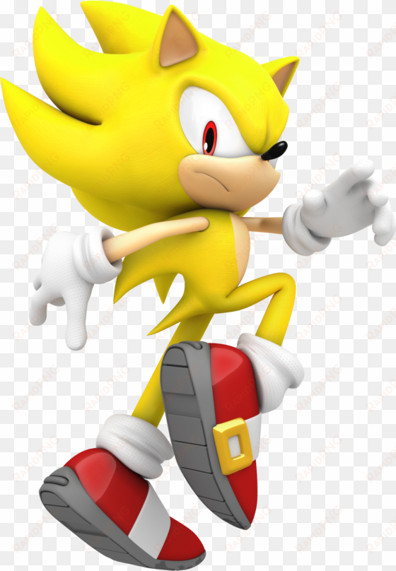 sanic drawing super image royalty free stock - super sonic 3d png