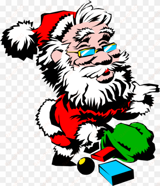 Santa Claus Christmas Tree Christmas Day Gift Song - Christmas Day transparent png image