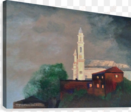 santa giulia canvas print - painting