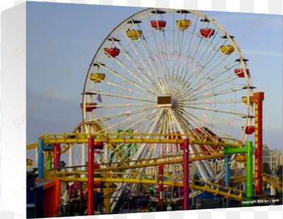 santa monica pier ferris wheel - ferris wheel