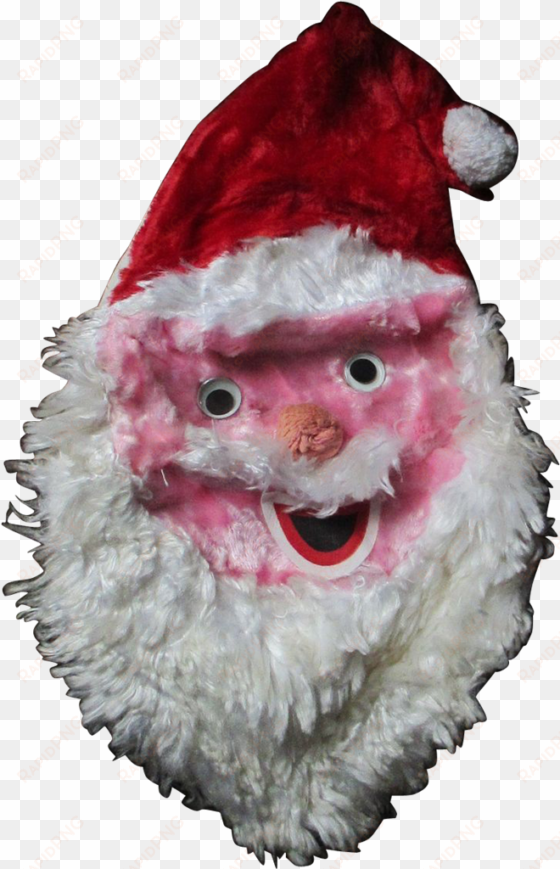 santa transparent vintage - creepy santa claus png