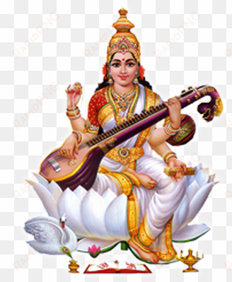 saraswati png images - goddess saraswati