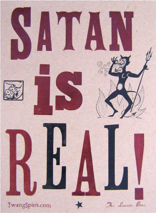 satan is real poster - poster