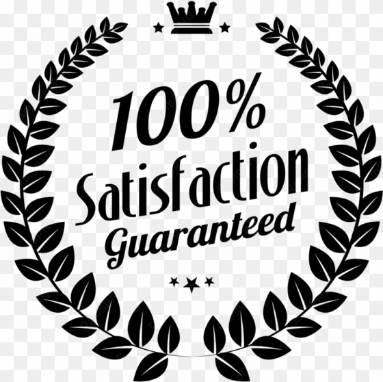 satisfaction - 30 day money back guarantee png