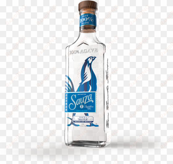 sauza® signature blue silver - sauza tequila bottle