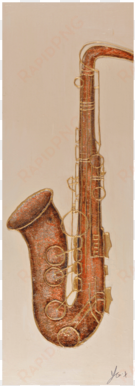 saxophone 3d oil painting - the who