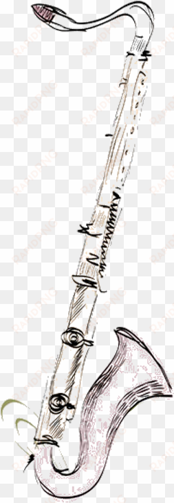 saxophone drawing watercolor painting musical instrument - saxophone sketch png