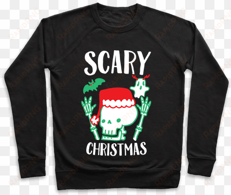 scary christmas pullover - i m not a ghoul i just like coffee