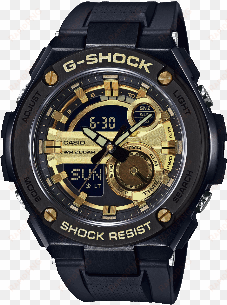 scene1 - metal g shock black and gold