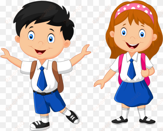 school essentials - cartoon school boy png