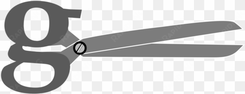 scissors logo line angle - clip art