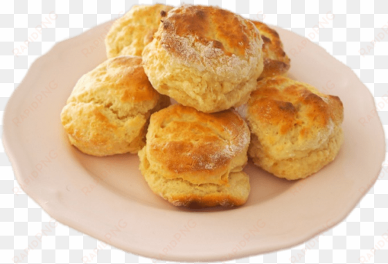 scones on plate png
