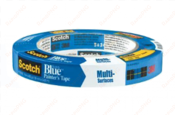 Scotch Blue Painters Tape, - Masking Tape Blue Scotch 1 transparent png image