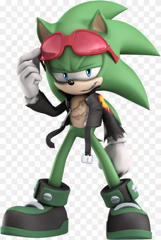 scourge the hedgehog official artwork - scourge the hedgehog