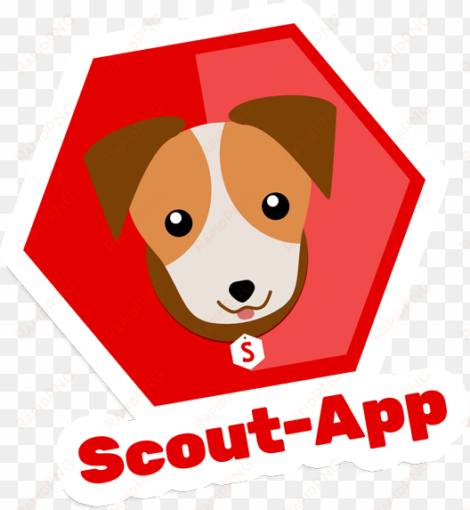 scout-app logo as a sticker - scout app