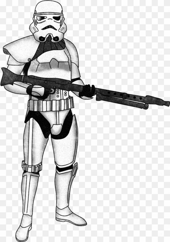 scout drawing stormtrooper - stormtrooper dlt 19