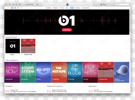 Screen Shot 2015 06 30 At - Apple Music transparent png image