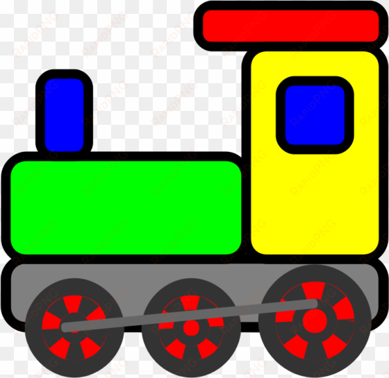 scripted toy train - train toy clipart