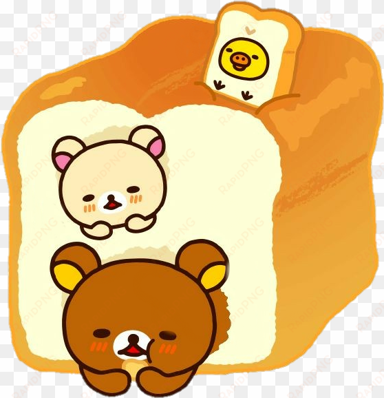 sctoast toast bread rilakkuma korilakkuma kiiroitori - rilakkuma bakery