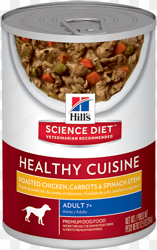 sd canine adult 7 plus healthy cuisine roasted chicken - science diet adult 7+ healthy cuisine dog food