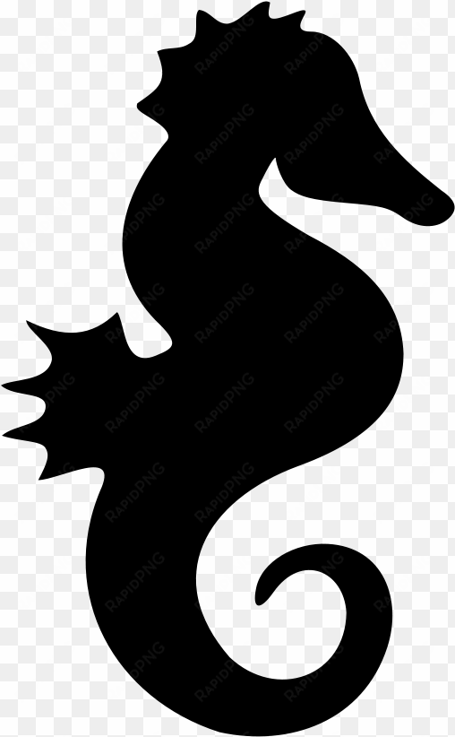 sea horse silhouette clip art - seahorse silhouette png