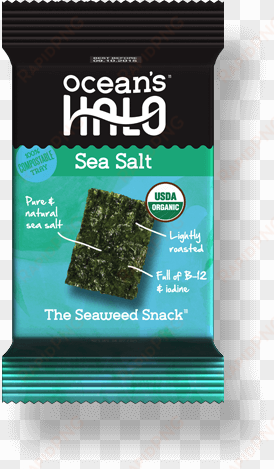 sea salt - oceans halo seaweed snack