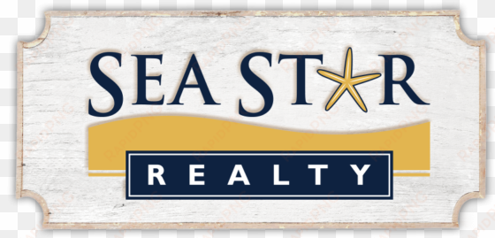 sea star realty - signage