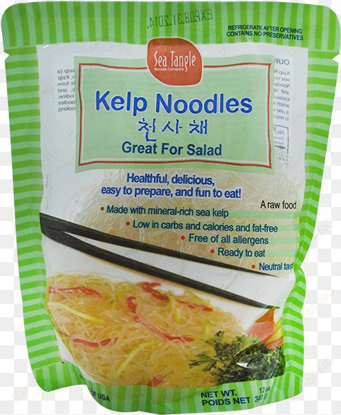 sea tangle noodle kelp noodles package-12 oz - sea tangle kelp noodles