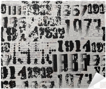 seamless background pattern - newspaper